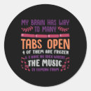Search for anxiety disorder stickers Brain