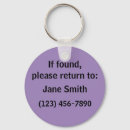 Search for lost keys keychains Lost and found