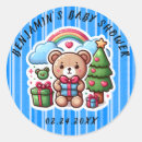 Search for classic teddy bear stickers Birthday