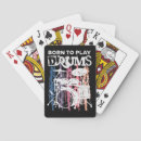 Search for music band playing cards Drums