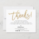 Search for glitter business thank you cards Modern