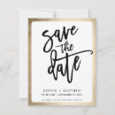 Search for gold border save the dates Modern