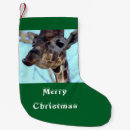 Recherche de girafes chaussette de noël Stockage