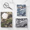 Search for gray camouflage wrapping paper For him