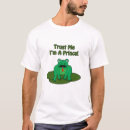 Search for green frog tshirts Humour