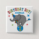 Search for elephant square buttons Circus