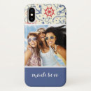 Search for navy and red iphone cases Text