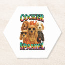 Recherche de cocker spaniel dessous de verres Loup