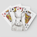 Search for rabbit playing cards Drawing