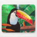 Recherche de oiseau exotique tapis souris Jungle