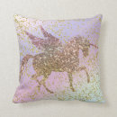 Recherche de licorne pastel coussins Moderne
