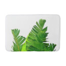 Search for banana leaf bath mats Tropical