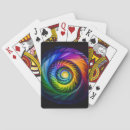 Recherche de spirale jeux de cartes Arc en ciel