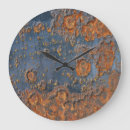 Search for rusted metal clocks Steel