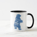 Search for bear silhouette mugs Blue