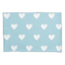 Search for blue hearts pillowcases Cute