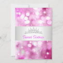 Search for sweet 18 invitations Pink