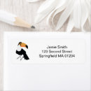 Search for tropical bird return address labels Toucan