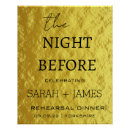 Search for rehearsal dinner wedding posters Script