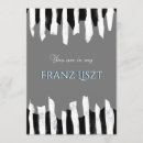 Search for music graduation invitations Piano keys