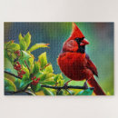Recherche de cardinal puzzles Oiseau
