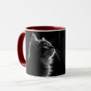 Search for whiskers mugs Black and white