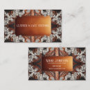 Search for leather look business cards Modern