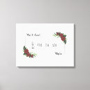 Recherche de canvas wedding guest books Rustique