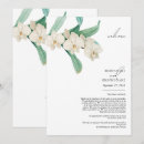Search for orchid wedding programs White orchids