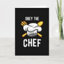Search for cook chef cards Gourmet