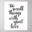 Search for great things With great love