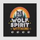 Recherche de esprit de loup cartes postales Animaux