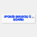 Search for bulldogs bumper stickers English