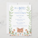 Search for woodland fox invitations Watercolor