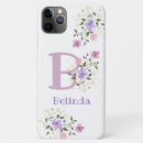Recherche de lettre b de monogram iphone coques Élégant