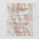 Recherche de marbre rose invitations Luxe