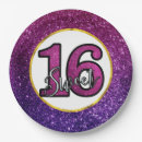 Search for gemstone paper plates Glitter