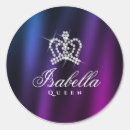 Search for glitter crown stickers Queen