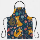 Search for illustration fox aprons Autumn