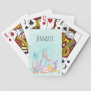 Search for mermaid playing cards Fish tail