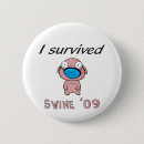 Recherche de virus de grippe badges Porcs