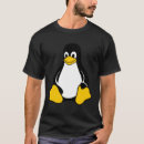 Search for communication system tshirts Tux the penguin