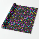 Search for 80s wrapping paper Neon