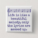 Search for melody buttons Music