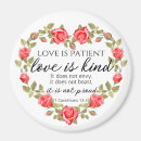 Recherche de amour patient magnets Verset biblique