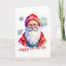 Search for hipster santa christmas cards Glasses