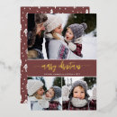 Search for foil christmas cards Rustic