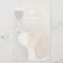Recherche de dog stationery paper Vin