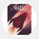 Search for red planet stickers Rocket