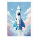 Recherche de vaisseau spatial posters Lancement